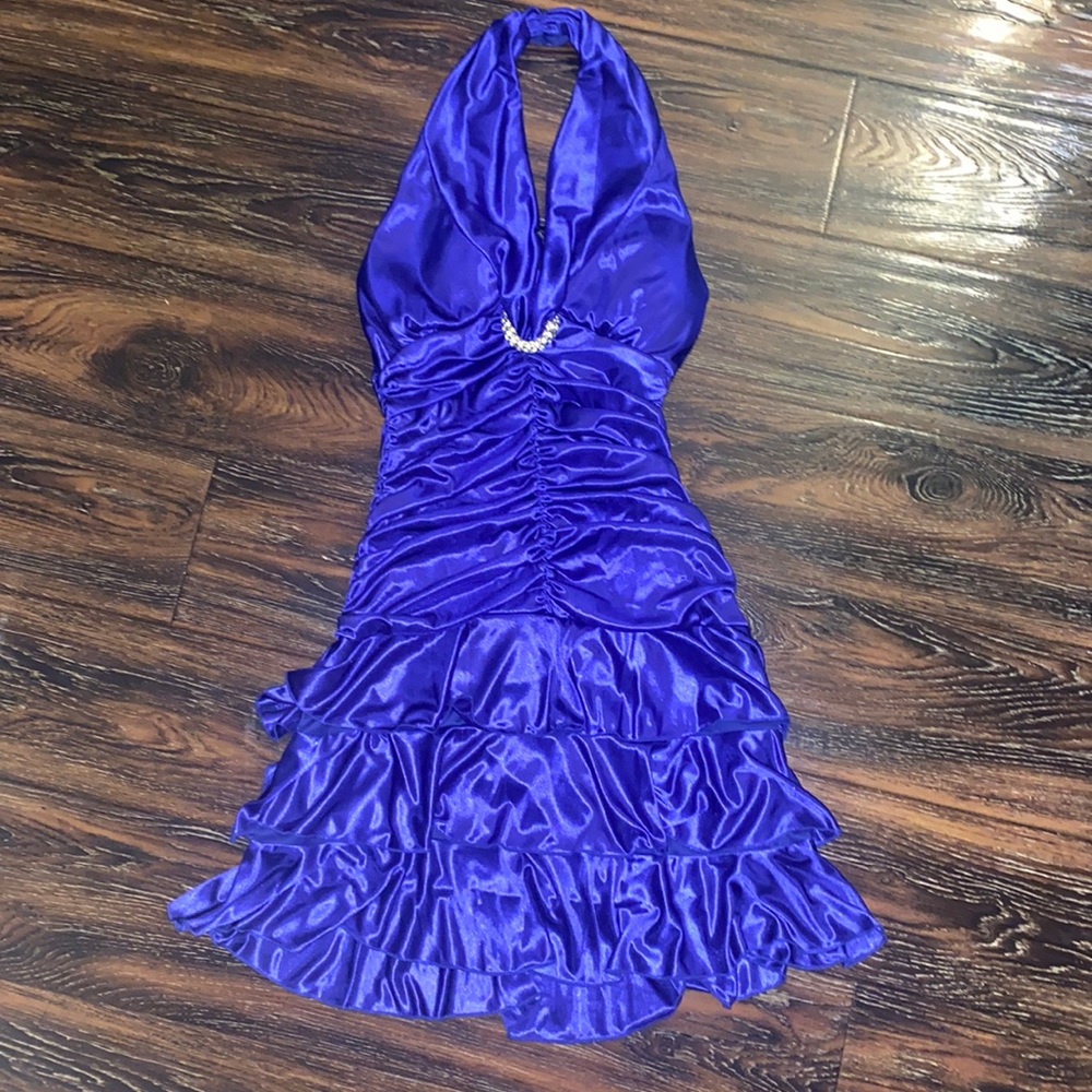 Blue dress